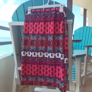 Elaborate pencil skirt